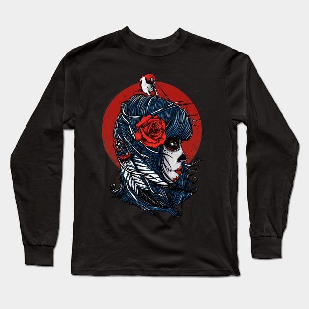 Bird Freedom Long Sleeve T-Shirt by Artwork Simpson